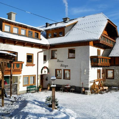 Haus im Winter